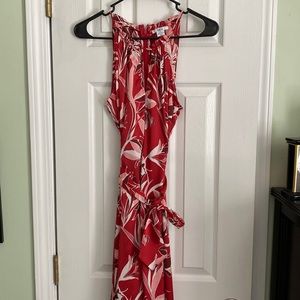 Stunning silky midi dress